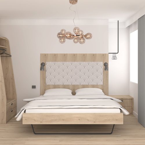 Villa Flöckner Salzburg Dreibettzimmer Doppelbett Zimmer-8