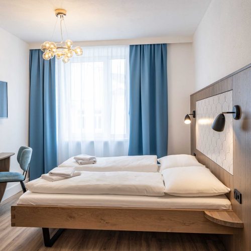 Villa Flöckner Salzburg - Hotel Doppelbett
